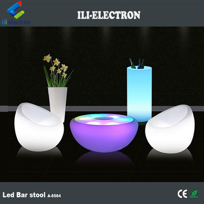 PE plastic rechargeable battery bar chairs