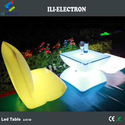 Outdoor waterproof rechargeable illuminated led furniture