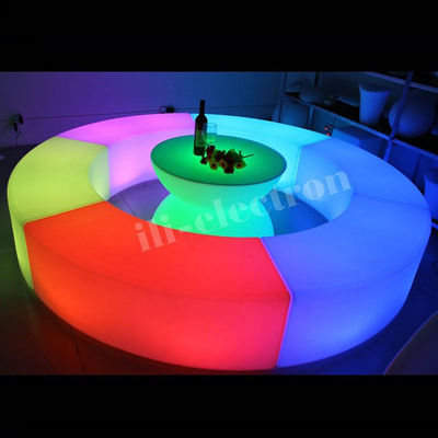 cheap plastic led furniture /plastic led furniture light/led bar stools