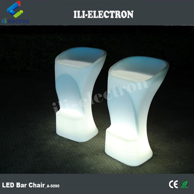 50*48*90cm Illuminated comfortable led bar chair/ Light up Cocktail Chair/illuminated Led Bar Chair