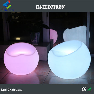 Illuminated apple shape led chair/ Light up Cocktail Chair/illuminated led bar chair