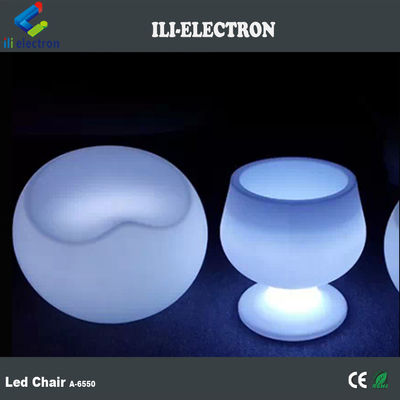 16 colors changing plastic led apple bar chair