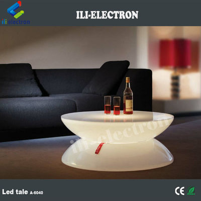 Modular Color Changing Puff Chair Plastic Lounge Furniture Led Light Up Sofa