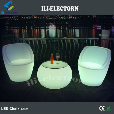 led accent light table Round bar Glowing LED Bar Table