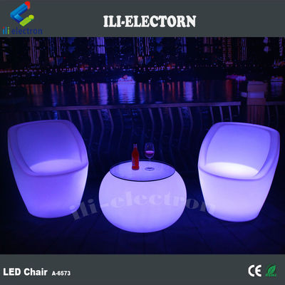 led accent light table Round bar Glowing LED Bar Table