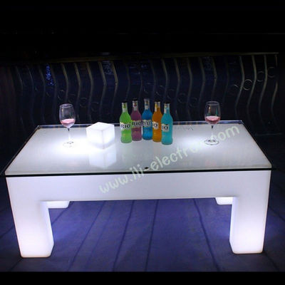 RGB remote control square led glowing table for nightclub /party patio/ KTV/ lobby