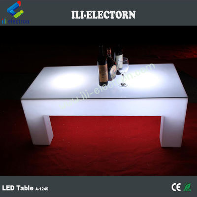 RGB remote control square led glowing table for nightclub /party patio/ KTV/ lobby