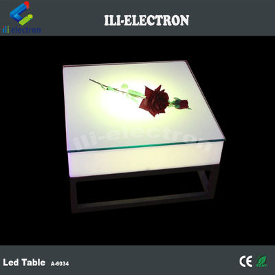 RGB colorful mordern design illuminated led table for night club