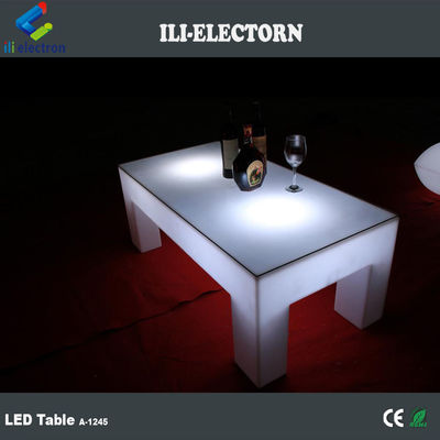 16 colors changing remote control led glowing table