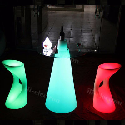 Glowing bar tables led cocktail table
