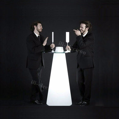 high top RGB lighting bar furniture led cocktail table