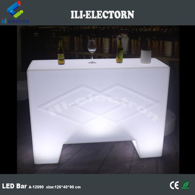 Color Changing Plastic Led Portable Bar Table Infarad Remote control