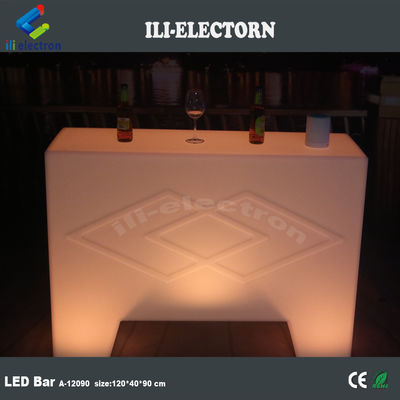 Color Changing Plastic Led Portable Bar Table Infarad Remote control