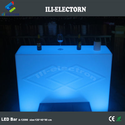 Color Changing Plastic Led Portable Bar Table Infarad Remote control