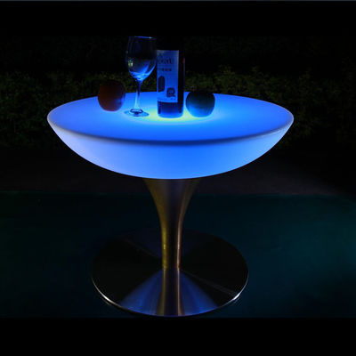 Show Light Up Furniture RGB LED Coffee Table For Supermarket
