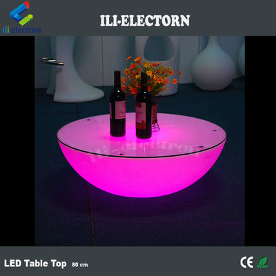 Show Light Up Furniture RGB LED Coffee Table For Supermarket