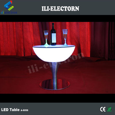 Show Light Up Furniture RGB LED Coffee Table For Supermarket