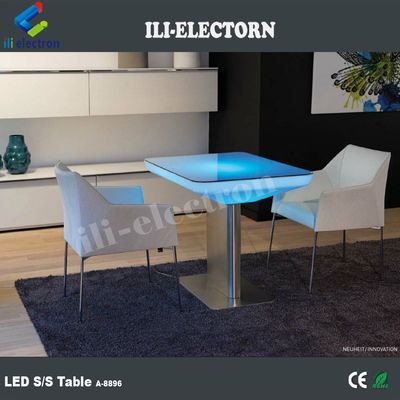 colorful led bar furniture glowing table lighting coffee table