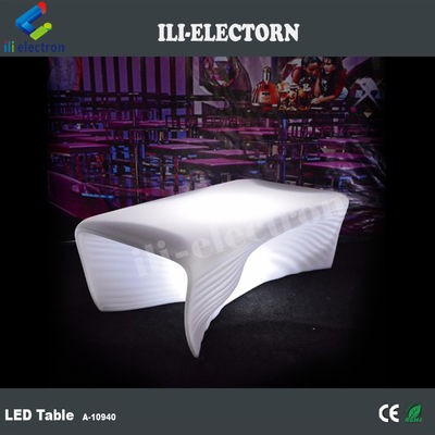 Illuminated Modern LED Glow Furniture , Interactive LED Lounge Table