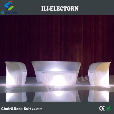 Illuminated Modern LED Glow Furniture , Interactive LED Lounge Table