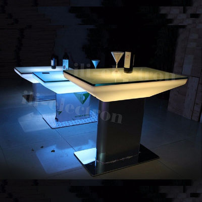 LED party rechargeable led coffee table