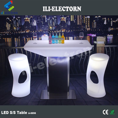 rechargeable led light plastic bar table use indoor or outdoor