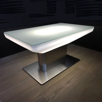 LED Light Bar Furniture Cocktail Night Club Table For Party