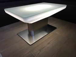 LED Light Bar Furniture Cocktail Night Club Table For Party