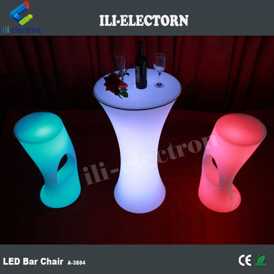 party events illuminated portable cocktail table