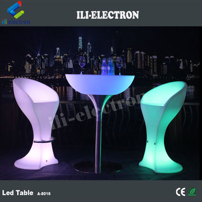 Factory Cheap Price Bar Furniture LED Illuminated Bar Table