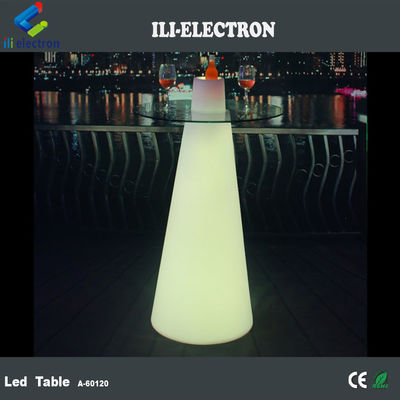 RGB Color Change LED Bar Table, Modern Glowing cocktail table