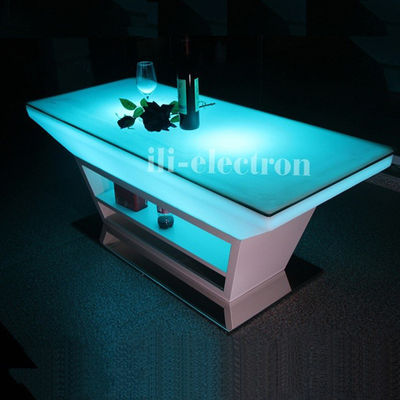Luminous plastic led lighting furniture