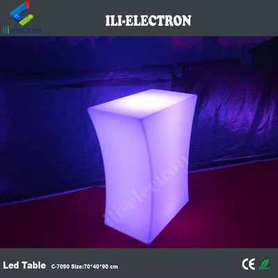Waterfpoof led table light up table bar furniture led coffee table