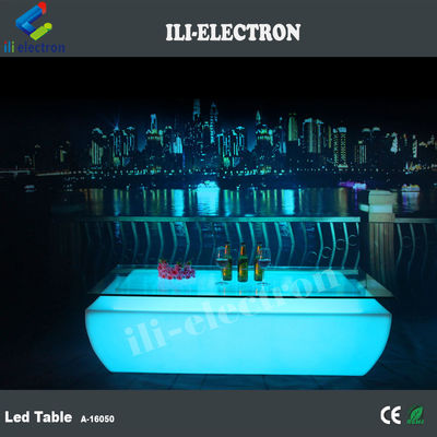 Stylish remote control LED illumination glowing bar table/ bar cassette