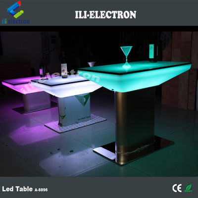 Bar furniture rechargeable led lighted bar tables