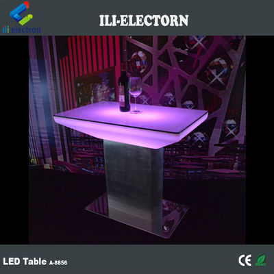 Bar furniture rechargeable led lighted bar tables