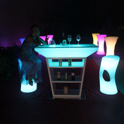 16 colors changing remote control cheap bar table