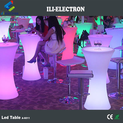 commercial used plastic led pub tables