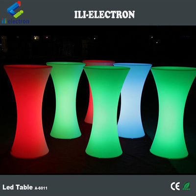 commercial used plastic led pub tables