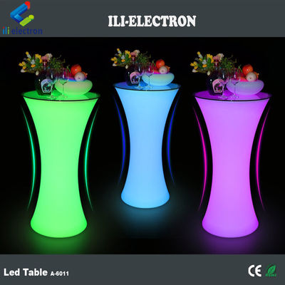 Remote control plastic glow bar tables