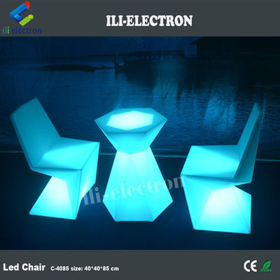 Plastic LED Glow Furniture Infarad Remote Control For Outdoor event