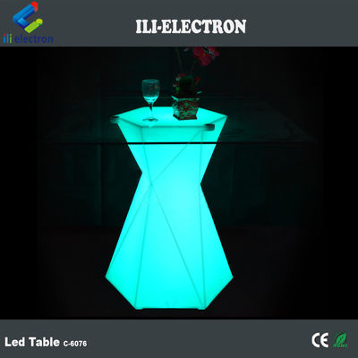 Plastic LED Glow Furniture Infarad Remote Control For Outdoor event