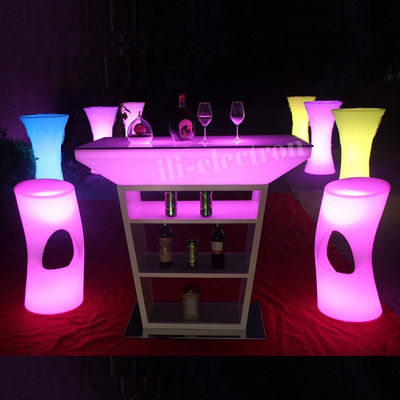 Color Changing RGB Illuminated Glow Table 80000hs Battery Life