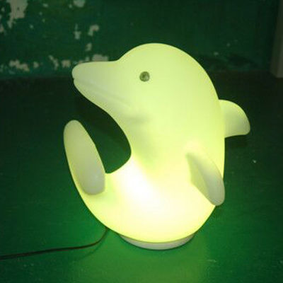 plastic Dolphin LED Lights 3500K Warm White with Rechargeable lithium battery