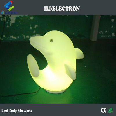plastic Dolphin LED Lights 3500K Warm White with Rechargeable lithium battery