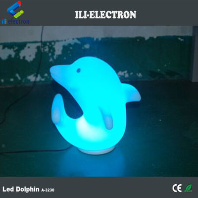 plastic Dolphin LED Lights 3500K Warm White with Rechargeable lithium battery