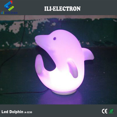 plastic Dolphin LED Lights 3500K Warm White with Rechargeable lithium battery