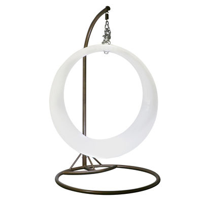 solar type outdoor patio swing  led lighting swing