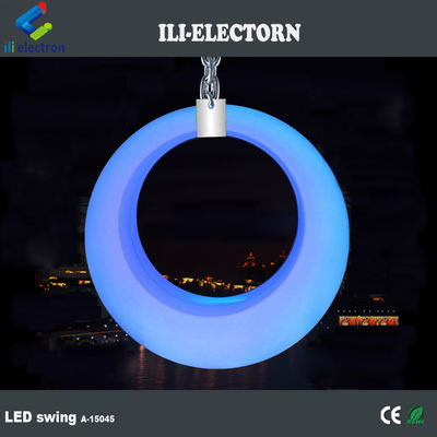 Event Decor Glowing Plastic Led Patio Swing Light Outdoor Furniture