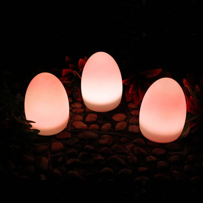 240v Egg Shaped Table Lamp With Remote Control Rechargeable